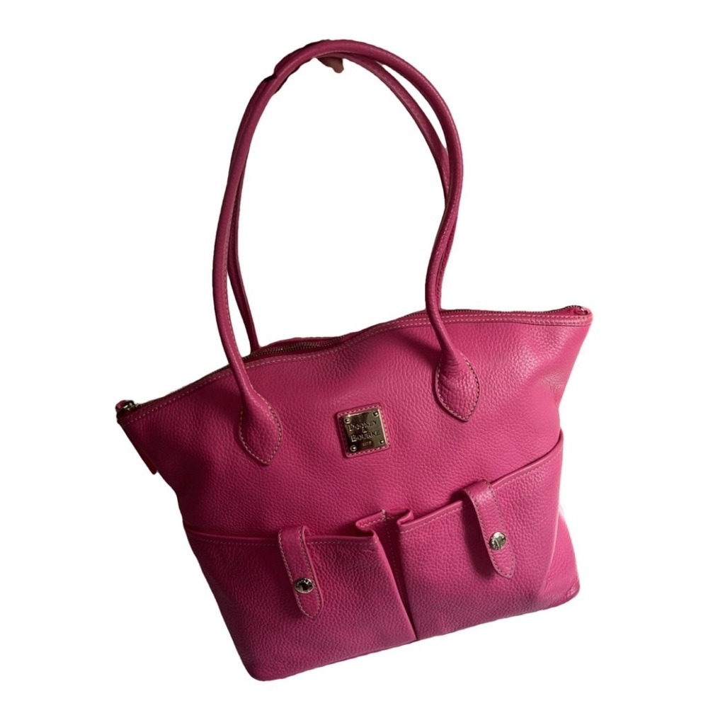 Indulge in a splash of vivid elegance with this stunning Hot PinkDooney & Burke